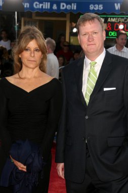 Ann biderman ve bryan burrough 'public enemies' los angeles galasında. Mann Köyü, westwood, ca. 06-23-09