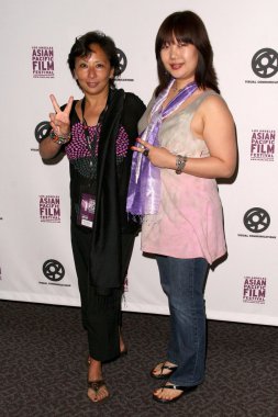 Myra Velasquez and NaRhee Ahn at the Los Angeles Asian Pacific Film Festival Screening of 'Dim Sum Funeral'. DGA, Beverly Hills, CA. 05-02-09