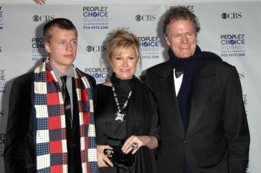 Kathy Hilton'la rick hilton ve oğulları barron