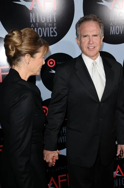 Annette Bening, Warren Beatty — Stockfoto