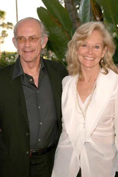 Christopher Lloyd y Brenda King —  Fotos de Stock