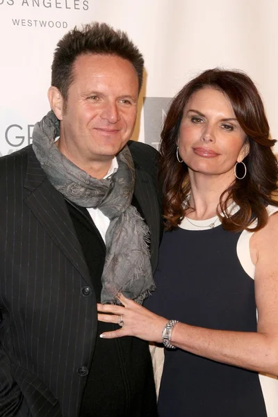 Mark Burnett and Roma Downey at the Annual Backstage At The Geffen Gala. Geffen Playhouse, Los Angeles, CA. 03-09-09 — Zdjęcie stockowe