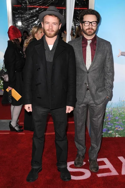 Christopher Masterson y Danny Masterson — Foto de Stock