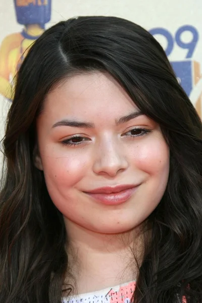 Miranda Cosgrove at the 2009 MTV Movie Awards Arrivals. Gibson Amphitheatre, Universal City, CA. 05-31-09 — 스톡 사진