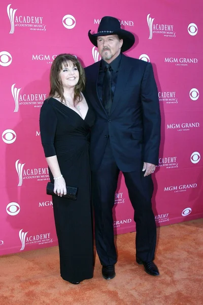 Trace Adkins and wife Rhonda — Stock Photo, Image