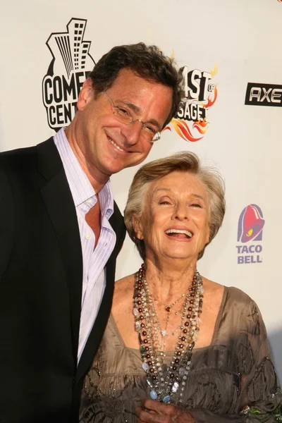 Bob Saget, Cloris Leachman — Stock Photo, Image