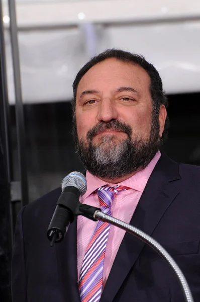 Joel silver op robert downey jr.-hand- en voetafdrukken ceremonie, chinese theater, hollywood, ca. 12-07-09 — Stockfoto