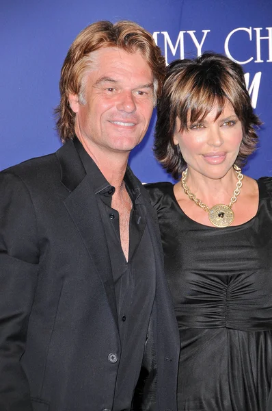 Harry hamlin und lisa rinna — Stockfoto