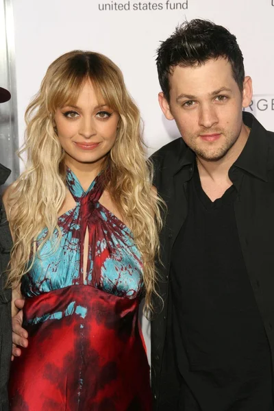 Nicole Richie e Joel Madden — Fotografia de Stock