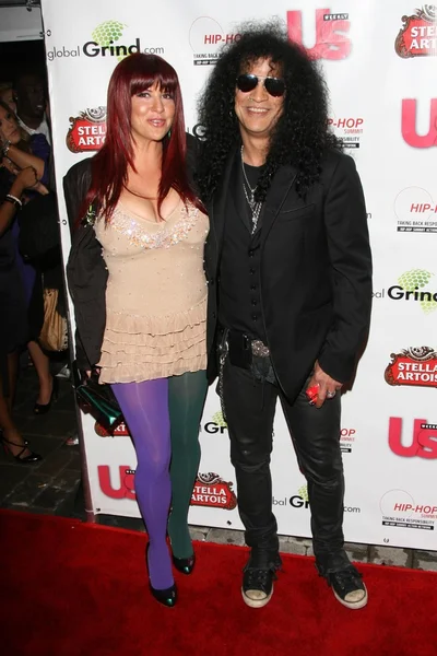 Slash y su esposa Perla — Foto de Stock