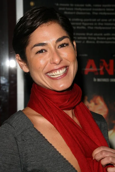 Eleni Tzimas at the Charity Screening of 'Polanski Unauthorized' to Benefit the Children's Defense League. Laemmle Sunset 5 Cinemas, West Hollywood, CA. 02-10-09 — Stock Photo, Image