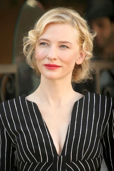 Cate Blanchett Ordförande — Stockfoto