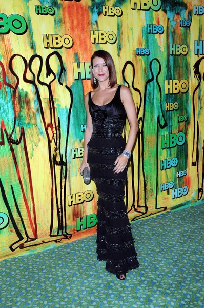 Kate Walsh at the 60th Annual Primetime Emmy Awards Red Carpet. Nokia Theater, Los Angeles, CA. 09-21-08 — Stock Photo, Image