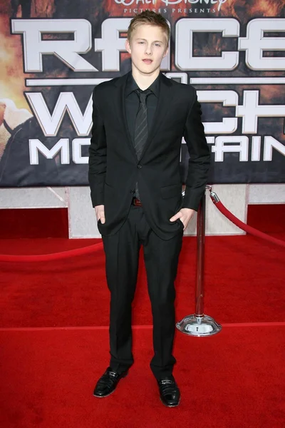 Alexander Ludwig at the Los Angeles Premiere of Race To Witch Mountain. El Capitan Theatre, Hollywood, CA. 03-11-09 — Stock Photo, Image