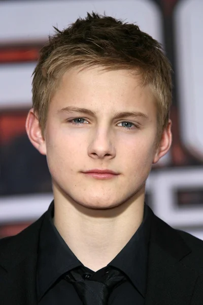 Alexander Ludwig at the Los Angeles Premiere of Race To Witch Mountain. El Capitan Theatre, Hollywood, CA. 03-11-09 — Stock Photo, Image