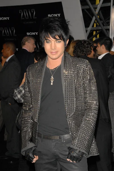 Adam Lambert di pemutaran perdana 2012, Regent Cinemas L.A. Live, Los Angeles, CA. 11-3-09 — Stok Foto