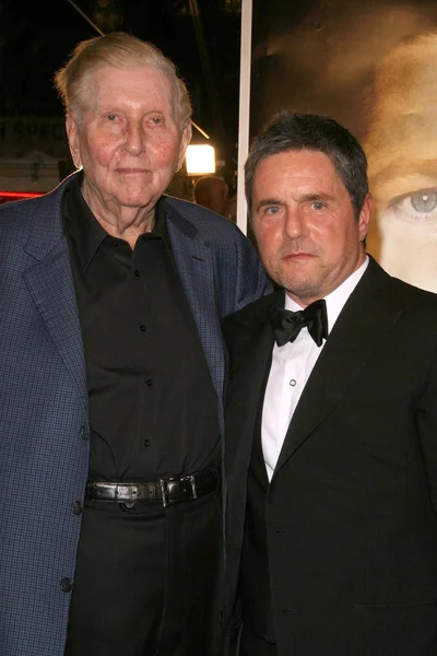 Sumner Redstone and Brad Grey — Stock Photo, Image