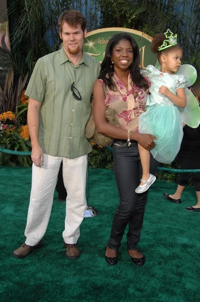 Nicki Micheaux y la familia — Foto de Stock