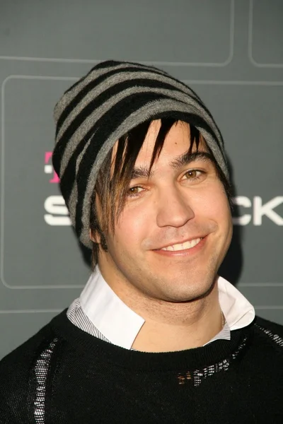 Pete Wentz at the T-Mobile Sidekick LX Launch Party. Paramount Studios, Hollywood, CA. 05-14-09 — Stockfoto