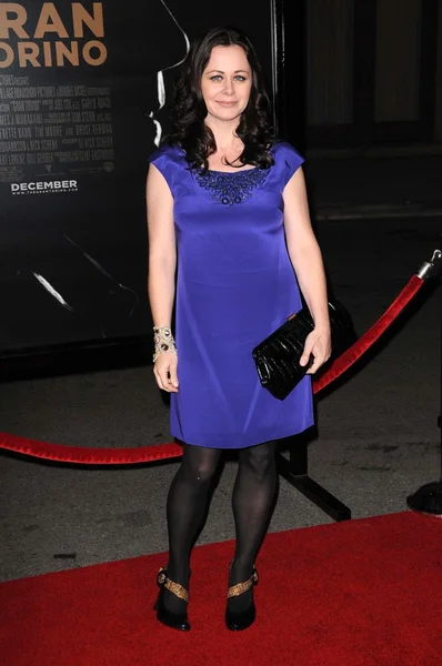 Geraldine Hughes at the World Premiere of 'Gran Torino'. Warner Bros Studios, Burbank, CA. 12-09-08 — 图库照片