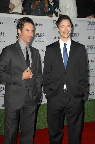 Eric McCormack and Thomas Cavanagh\r — ストック写真