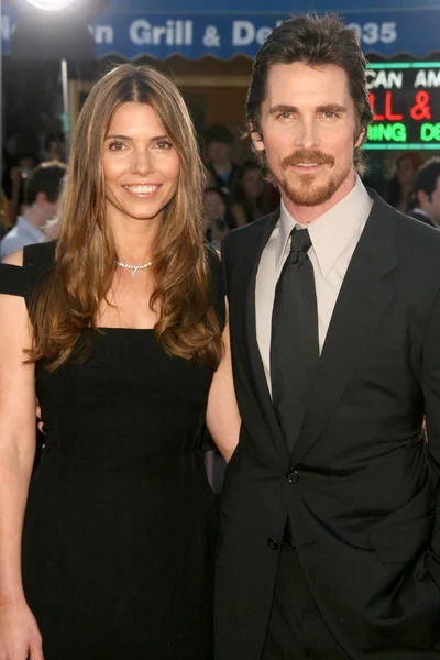 Sibi blazic och christian bale — Stockfoto