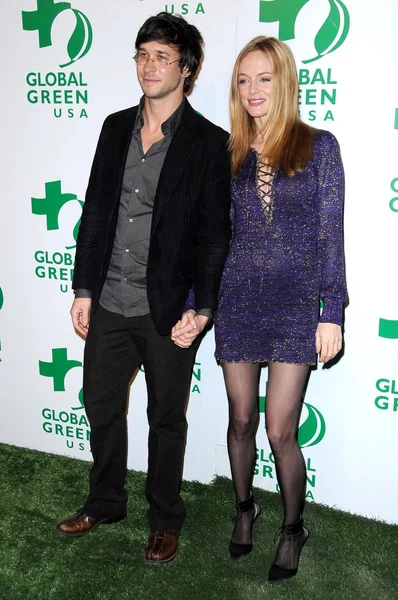 Yaniv Raz e Heather Graham — Foto Stock