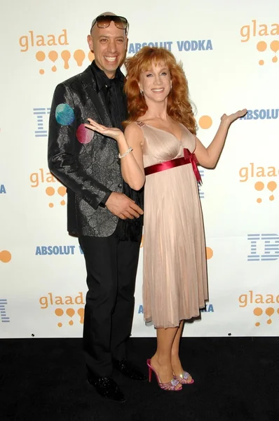 Kathy Griffin at the 20th Annual GLAAD Media Awards. Nokia Theatre, Los Angeles, CA. 04-18-09 — Stock Photo, Image