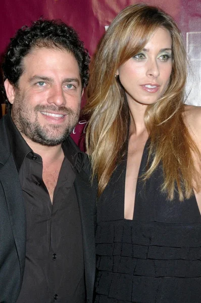 Brett Ratner e Jamie Jo — Fotografia de Stock