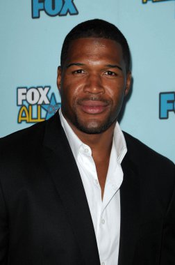 Michael Strahan at FOX's 2009 All Star Party. Lanham Huntington Hotel, Pasadena, CA. 08-06-09