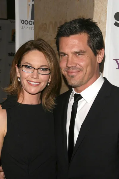 Diane Lane and Josh Brolin — Stock Photo, Image