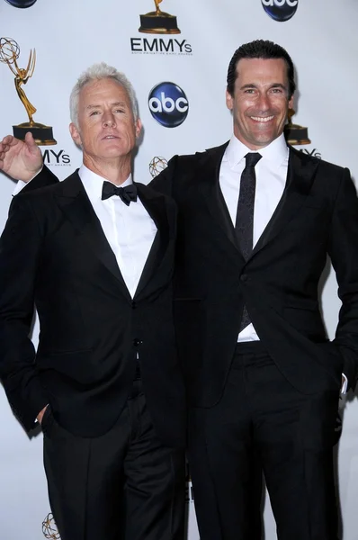 John slattery a jon hamm — Stock fotografie