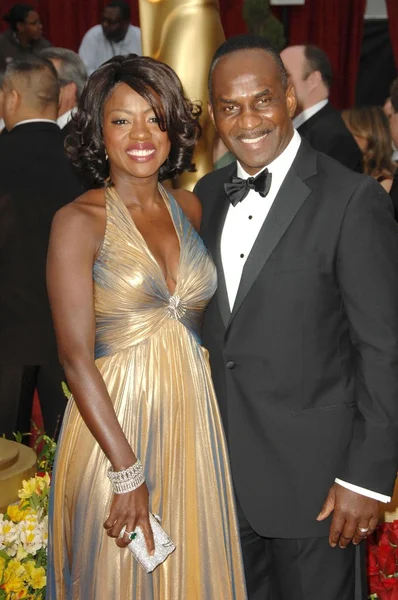 Viola davis i Juliusz tennon — Zdjęcie stockowe