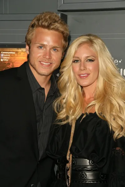 Heidi Montag and Spencer Pratt at the T-Mobile Sidekick LX Launch Party. Paramount Studios, Hollywood, CA. 05-14-09 — Stockfoto