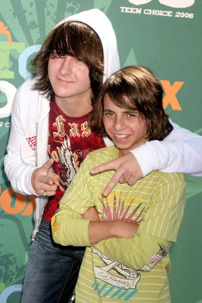 Mitchel Musso and Moises Arias — ストック写真