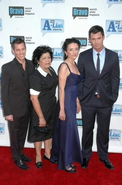 Cast of 'Flipping Out' at Bravo's 'The A-List Awards'. The Orpheum Theatre, Los Angeles, CA. 04-05-09 — Stock fotografie