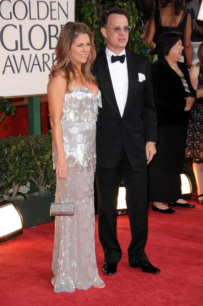 Tom Hanks y Rita Wilson — Foto de Stock