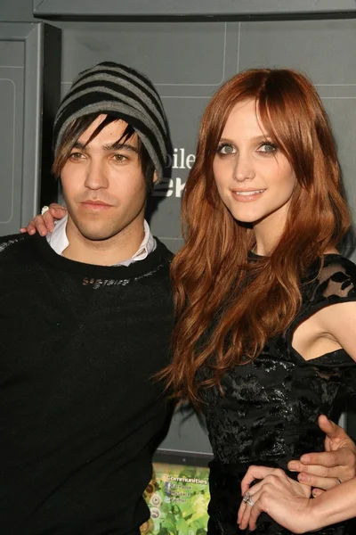 Ashlee Simpson, Pete Wentz — Foto Stock