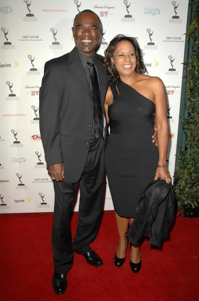 Glynn Turman and wife Joann — 图库照片