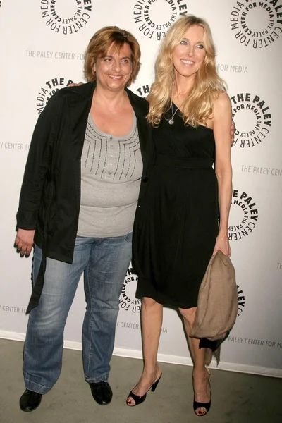 Dr. Jacobs and Alana Stewart at the World Premiere of 'Farrah's Story'. Paley Center for Media, Beverly Hills, CA. 05-13-09 — Zdjęcie stockowe