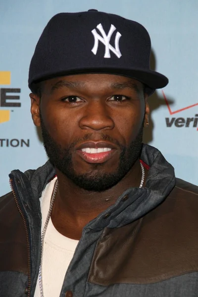 50 Cent bei spike tvs 2008 Videospielpreise. sony pictures studios, culver city, ca. 14-12-08 — Stockfoto