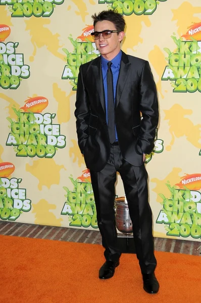 Джесси Маккартни на церемонии Nickelodeon 's 2009 Kids' Choice Awards. Поли Павильон, Вествуд, Калифорния. 03-29-09 — стоковое фото