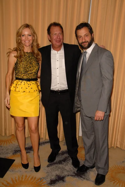Leslie Mann, Garry Shandling and Judd Apatow — Stock Photo, Image