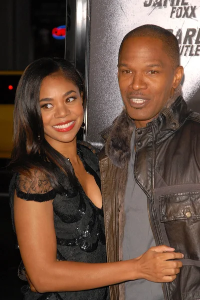 Regina Hall e Jamie Foxx — Fotografia de Stock