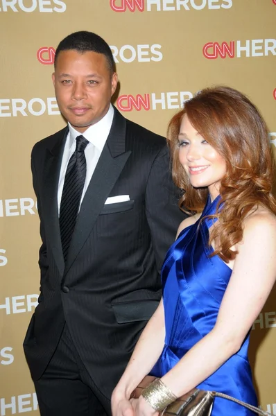 Terrence Howard and friend — Stock Photo, Image