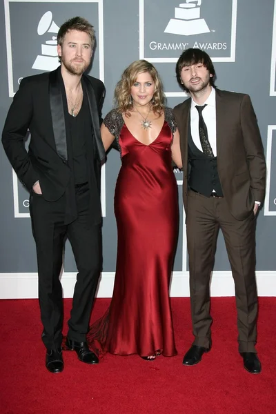 Lady Antebellum at the 51st Annual GRAMMY Awards. Staples Center, Los Angeles, CA. 02-08-09 — 图库照片