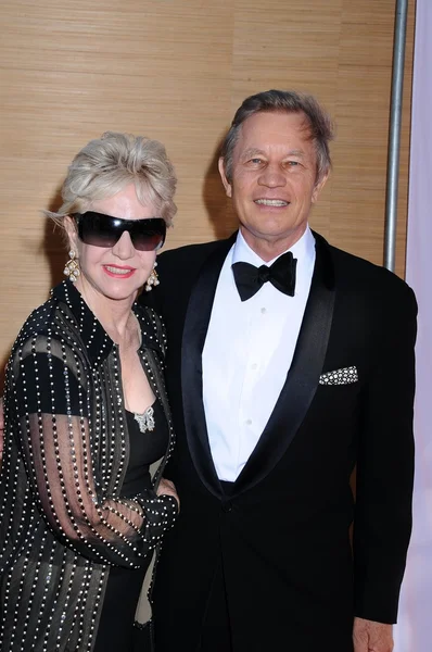 Michael York and wife Patricia — Stock Photo, Image