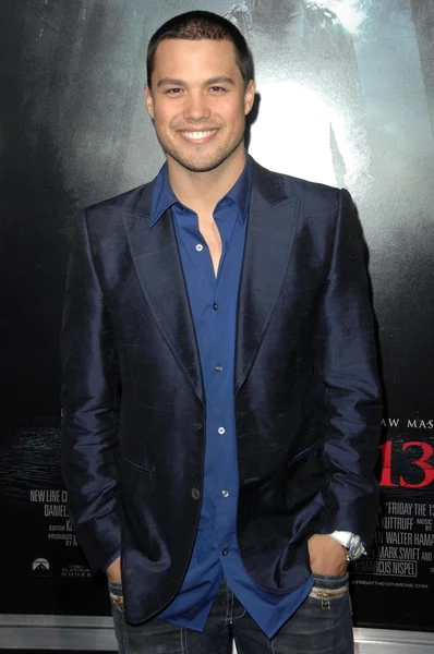 Michael Copon at the Los Angeles Premiere of 'Friday the 13th'. Grauman's Chinese Theatre, Hollywood, CA. 02-09-09 — 图库照片