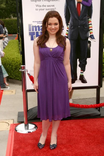 Jennifer Stone at the Los Angeles Premiere of 'Imagine That'. Paramount Pictures, Hollywood, CA. 06-06-09 — Stock Photo, Image
