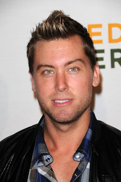 Lance Bass at the 'Rock A Little, Feed A Lot' Benefit Concert. Club Nokia, Los Angeles, CA. 09-29-09 — Stock Photo, Image